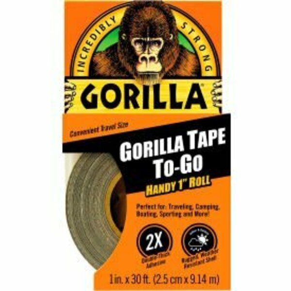 Gorilla Glue TAPE;GORILLA  TO GO;BLK 6100109